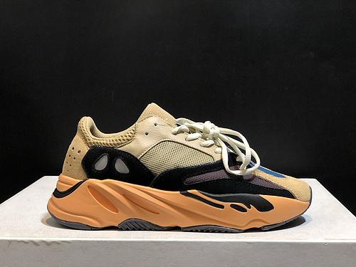 Adidas Originals Yeezy Boost 700 _ENFLAME Amber_ brown yellow goods number_ GW0297 men_s and women_s shoes 36-46 yards-b64aa4d8